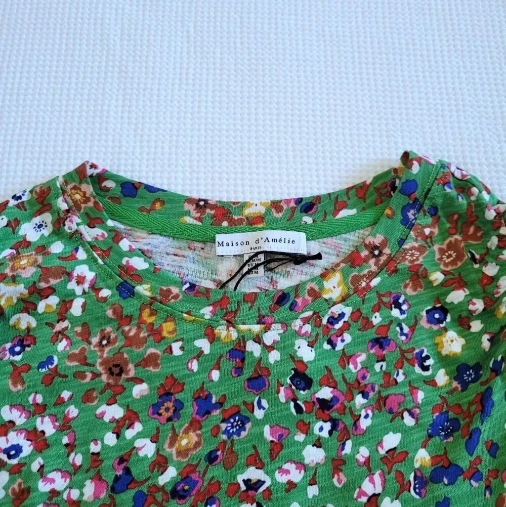 Maison d' Amelie Floral💐 Top - NWT - Picture 3 of 12